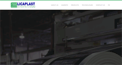 Desktop Screenshot of licaplast.com
